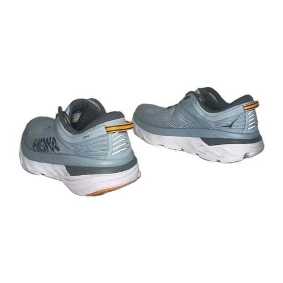Sz 9 Hoka One Men’s Bondi 7 Blue Fog Castlerock Sneakers Running 1110518-BFCS main image 13